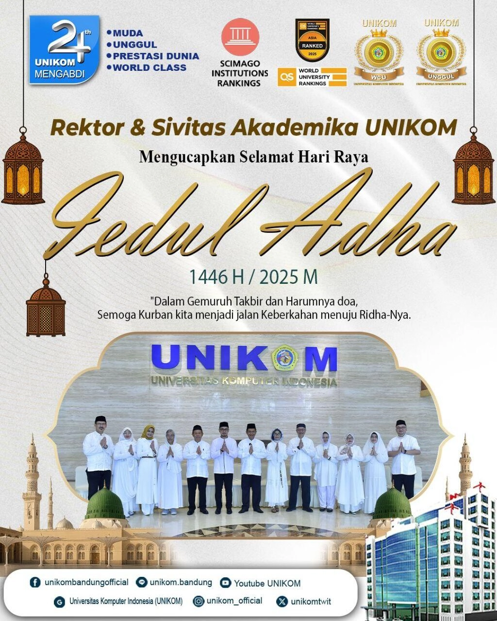 Selamat Hari Raya Idul Adha 1446 H / 2025 M
