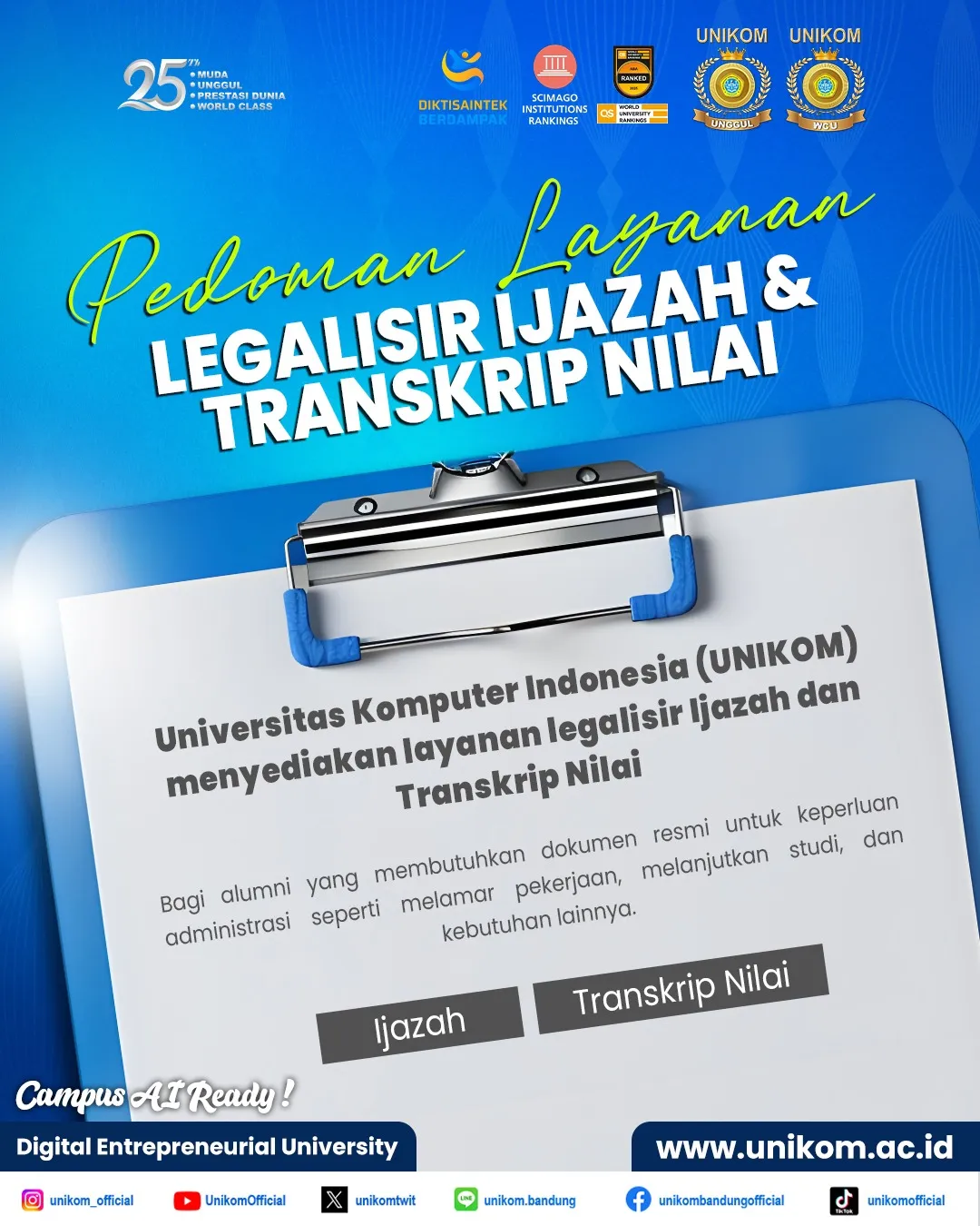 Gov News: Informasi Layanan Legalisir Ijazah Transkrip Nilai